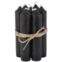 Set a 5 korte dinerkaarsjes zwart